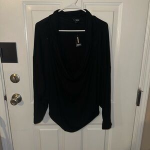 Off Shoulder Long Sleeve Shirt